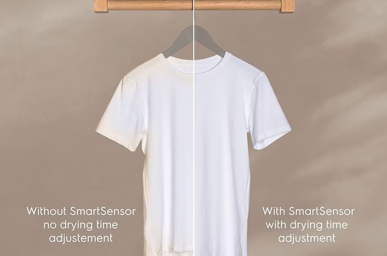 Máy sấy thông hơi ELECTROLUX 9 kg EDV904H3WC - Công Nghệ SmartSensors