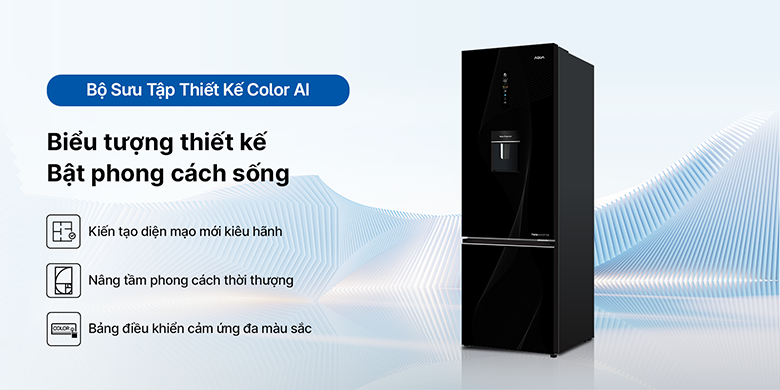Tủ lạnh Aqua AQR-B380MA(WGP)U1
