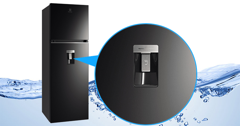 Tủ lạnh Electrolux Inverter 312 lít ETB3440K-H lấy nước ngoài