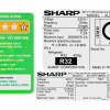 Máy lạnh Sharp Inverter 1.5 HP AH-XP13BSW