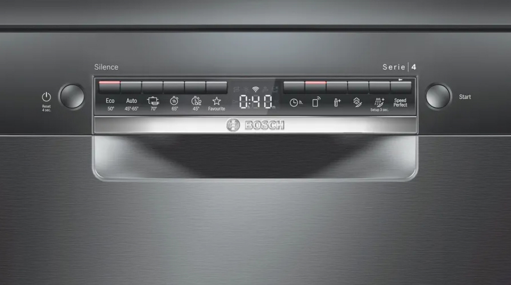 Máy rửa chén độc lập Bosch SMS4IKC62T - Bảng điều khiển Máy rửa chén độc lập Bosch SMS4IKC62T - Bảng điều khiển