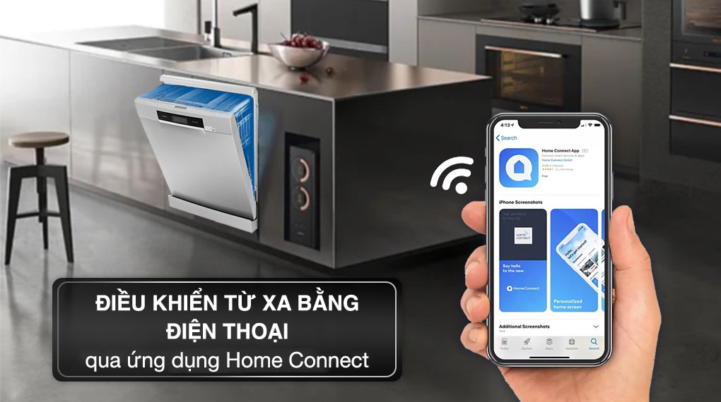 Máy rửa chén độc lập Bosch SMS8YCI01E - Tiện ích Máy rửa chén độc lập Bosch SMS8YCI01E - Tiện ích
