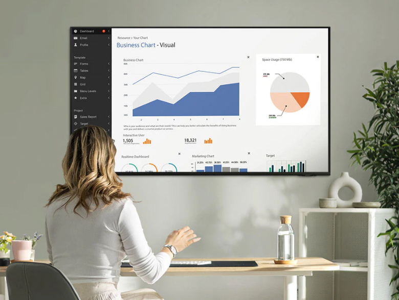 Kết nối máy tính - Smart Tivi Samsung 4K 65 inch UA65DU7000