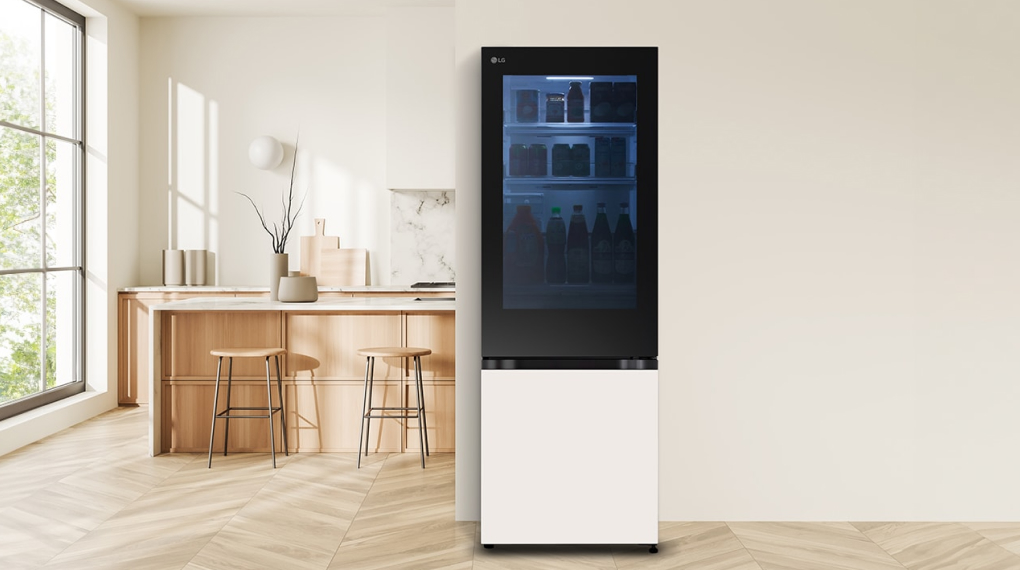 Tủ lạnh LG Inverter 340 lít InstaView LBB33BGMAI - Thiết kế