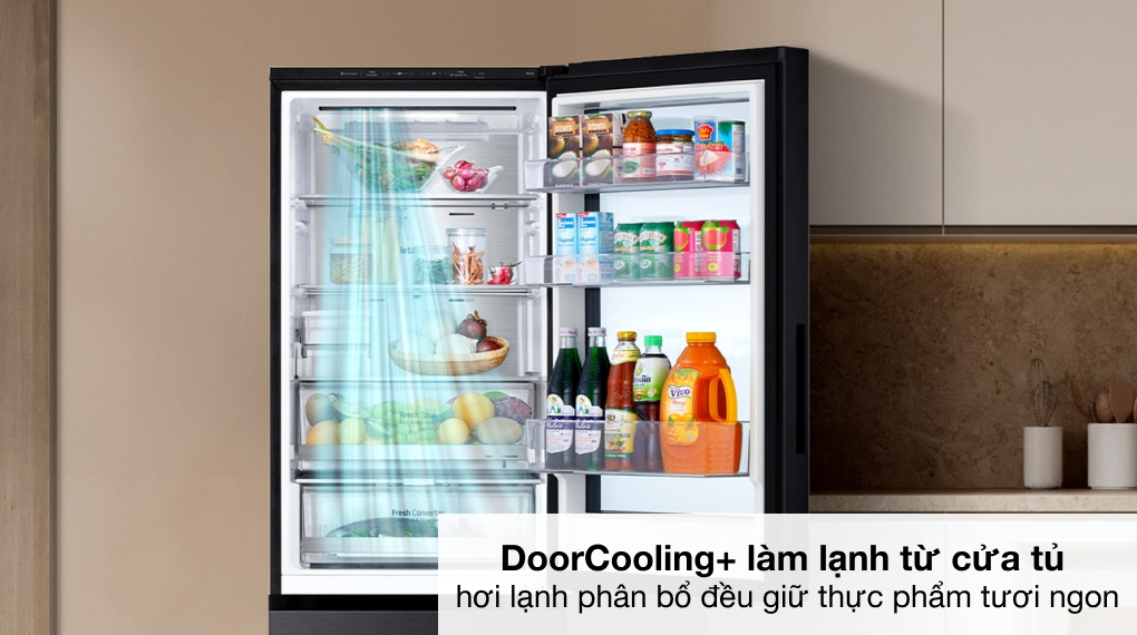 Tủ lạnh LG Inverter 340 lít InstaView LBB33BLMAI - Công nghệ làm lạnh