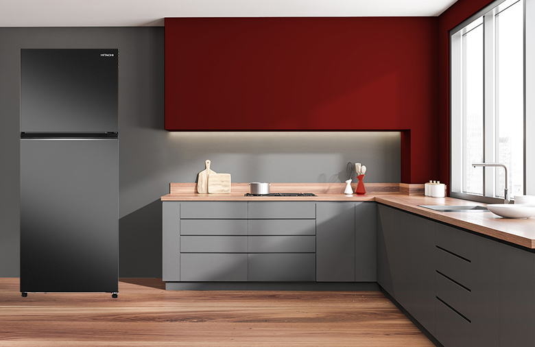 Tủ lạnh Hitachi Inverter 344 lít HRTN6379SUVN - Thiết kế hiện đại và sang trọng