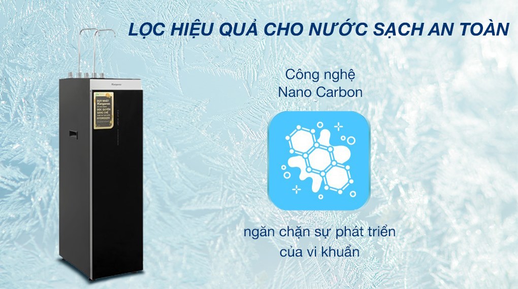 Máy lọc nước RO nóng nguội lạnh Hydrogen Kangaroo KG12A6 12 lõi - Công nghệ kháng khuẩn Máy lọc nước RO nóng nguội lạnh Hydrogen Kangaroo KG12A6 12 lõi - Công nghệ kháng khuẩn
