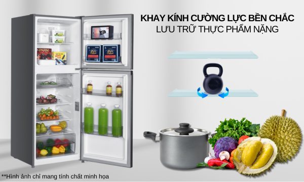 Tủ lạnh Sharp Inverter 215 lít SJ-X215V-SL