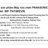 Máy rửa chén mini Panasonic NP-TH1WEVN