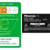 Smart Tivi Hisense 4K 55 inch 55A6Q