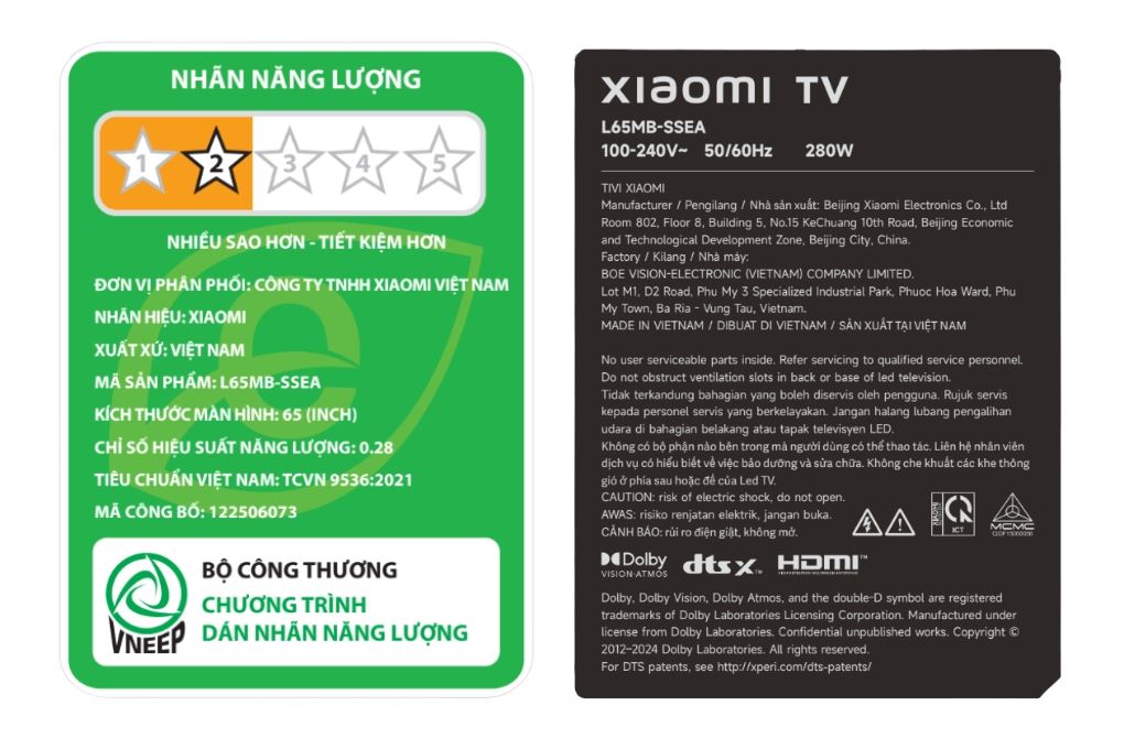 Google Tivi QD-MiniLED Xiaomi S Pro 4K 65 inch L65MB-SSEA Google Tivi QD-MiniLED Xiaomi S Pro 4K 65 inch L65MB-SSEA