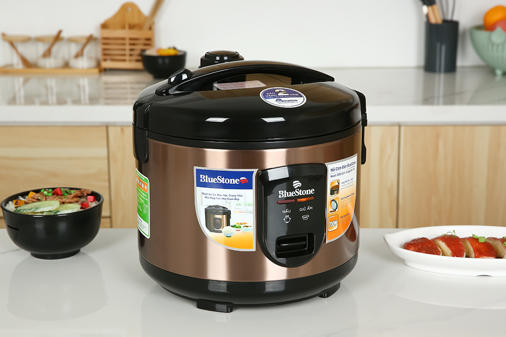 Nồi cơm nắp gài BlueStone 1.8 lít RCB-5519 Nồi cơm nắp gài BlueStone 1.8 lít RCB-5519