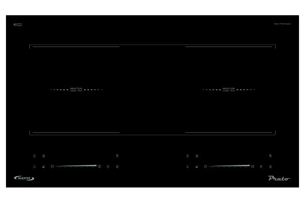 Bếp từ đôi Prato PT020 Serial 3 Bếp từ đôi Prato PT020 Serial 3