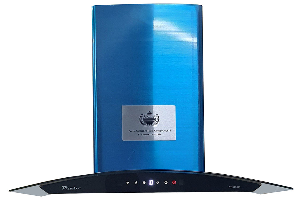 Máy hút mùi kính cong Prato PT 365.H1 Máy hút mùi kính cong Prato PT 365.H1