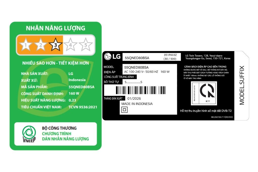 Smart Tivi QNED LG AI 4K 55 inch 55QNED80BSA Smart Tivi QNED LG AI 4K 55 inch 55QNED80BSA