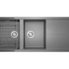 Chậu rửa bát Konox Granite Sink Livello Smart 1160 Grey