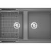 Chậu rửa bát Konox Granite Sink Phoenix Smart 860 Grey