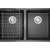 Chậu rửa bát Konox Granite Sink Veloci 760D Black