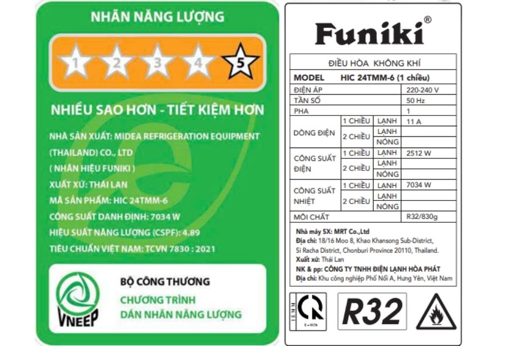 Điều hòa Funiki Inverter 24000 BTU HIC24TMM-6 Điều hòa Funiki Inverter 24000 BTU HIC24TMM-6