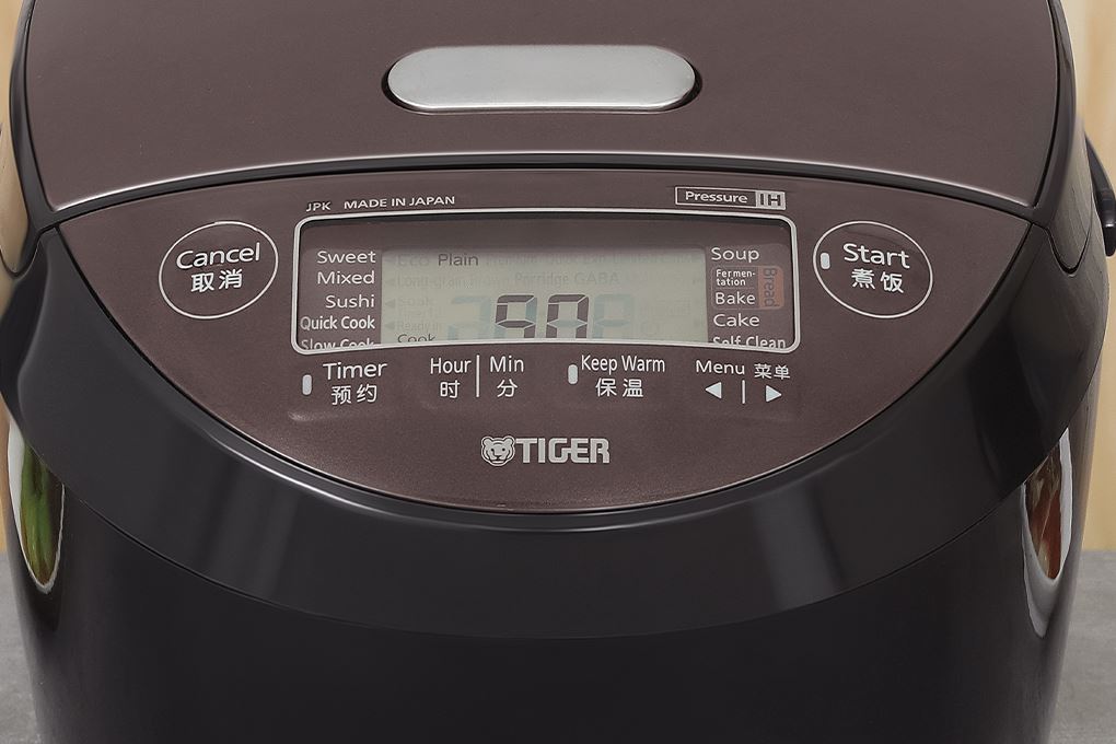 Nồi cơm áp suất cao tần Tiger 1.8 lít JPK-W18W Nồi cơm áp suất cao tần Tiger 1.8 lít JPK-W18W