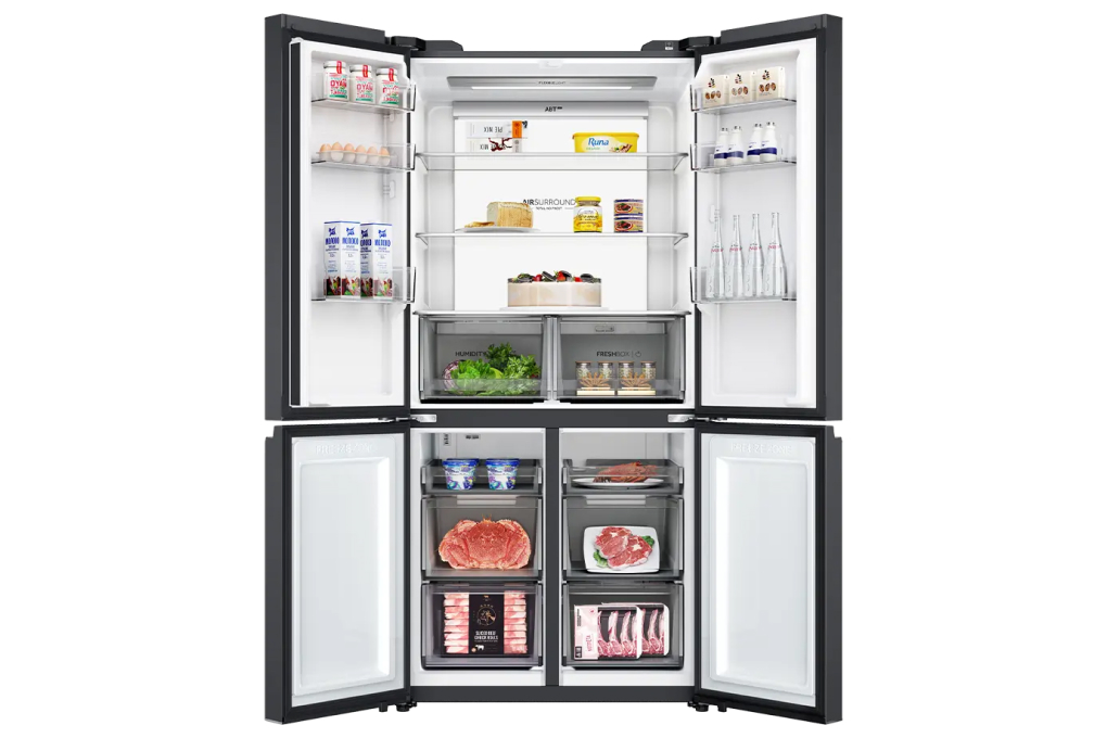 Tủ lạnh Aqua Inverter 660 lít Multi Door AQR-M727XA(GB)U1 Tủ lạnh Aqua Inverter 660 lít Multi Door AQR-M727XA(GB)U1