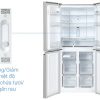 Tủ lạnh Sharp Inverter Multi Door 421 lít SJ-FXP510VG-BK