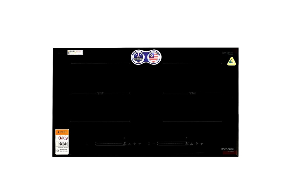 Bếp từ đôi âm Kocher DI-616SE 4000W Bếp từ đôi âm Kocher DI-616SE 4000W