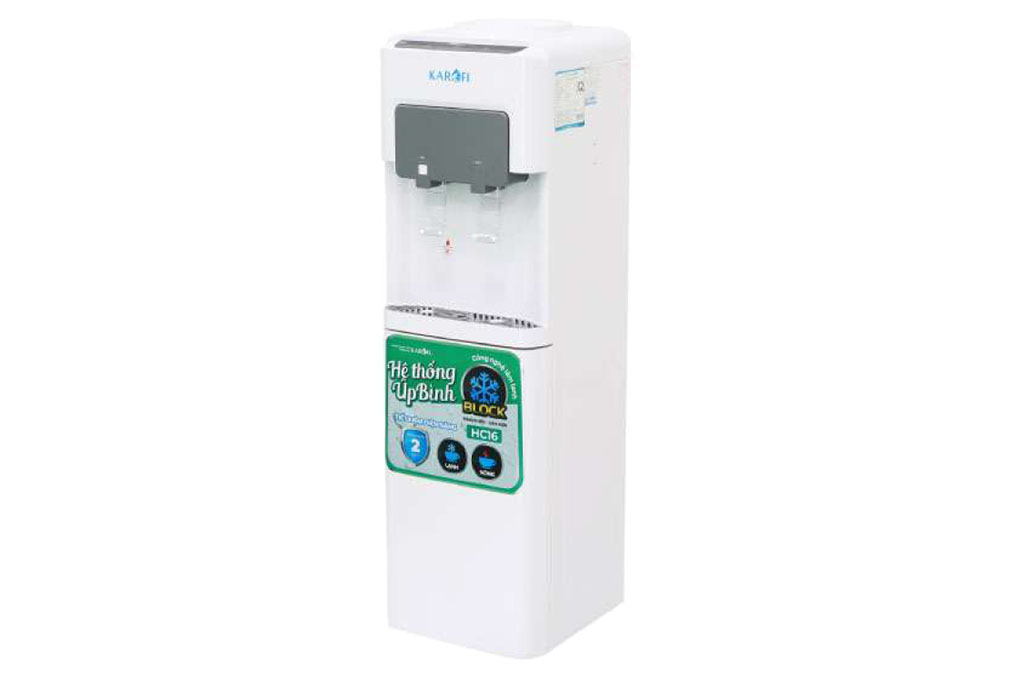 Cây nước nóng lạnh úp bình Karofi HC16 Cây nước nóng lạnh úp bình Karofi HC16