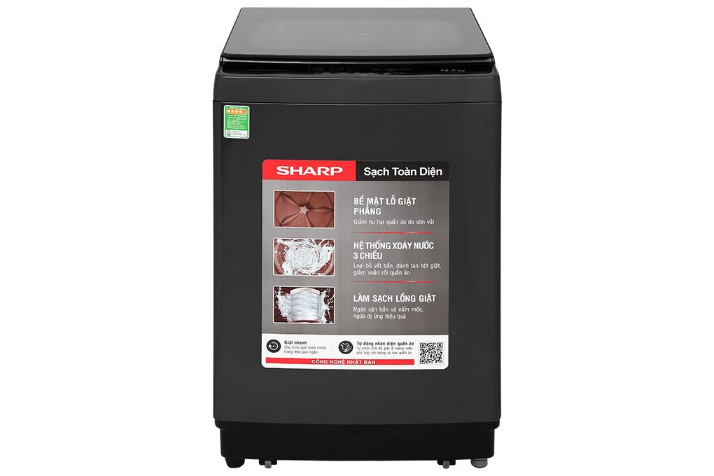 Máy giặt Sharp 12.5 kg ES-TM125CN-MR Máy giặt Sharp 12.5 kg ES-TM125CN-MR