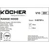 Máy hút mùi âm tủ Kocher K-6070PRO