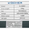 Máy hút mùi kính vát Kocher K-2080V 70
