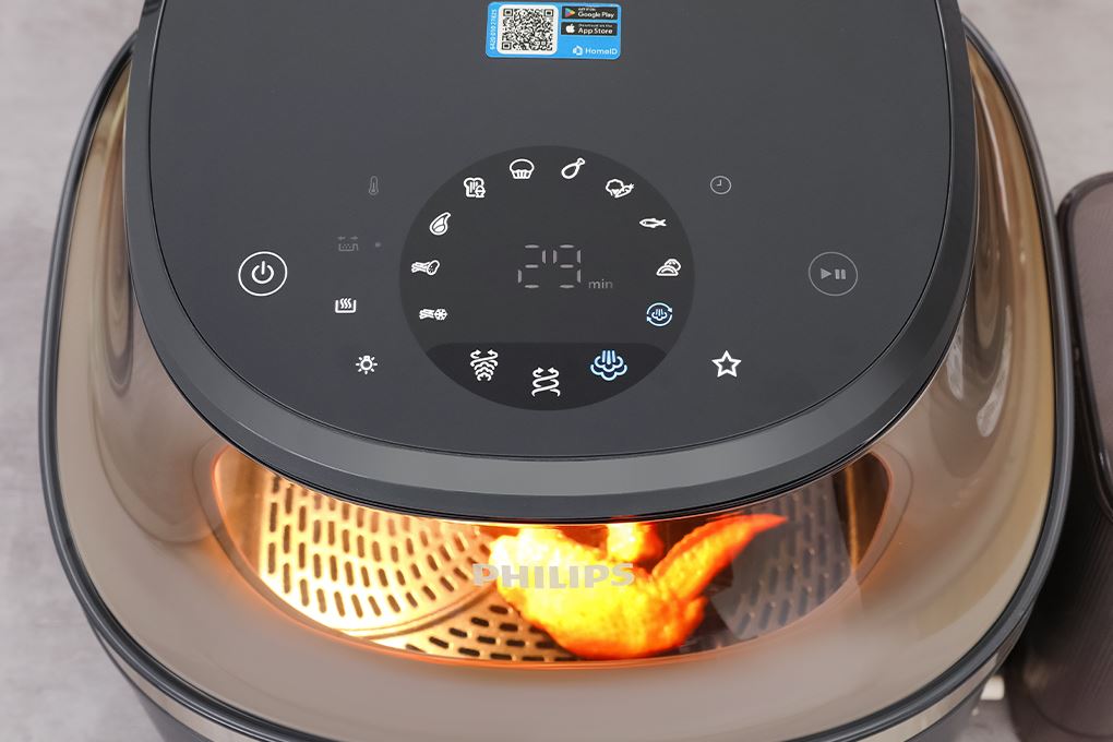 Nồi chiên không dầu Philips 7.2 lít NA543/00 Nồi chiên không dầu Philips 7.2 lít NA543/00