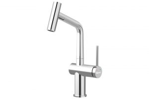 Vòi rửa bát dây rút Konox Volta Chrome