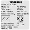 Bếp từ đôi âm Panasonic KY-R72AELYUE 3500W