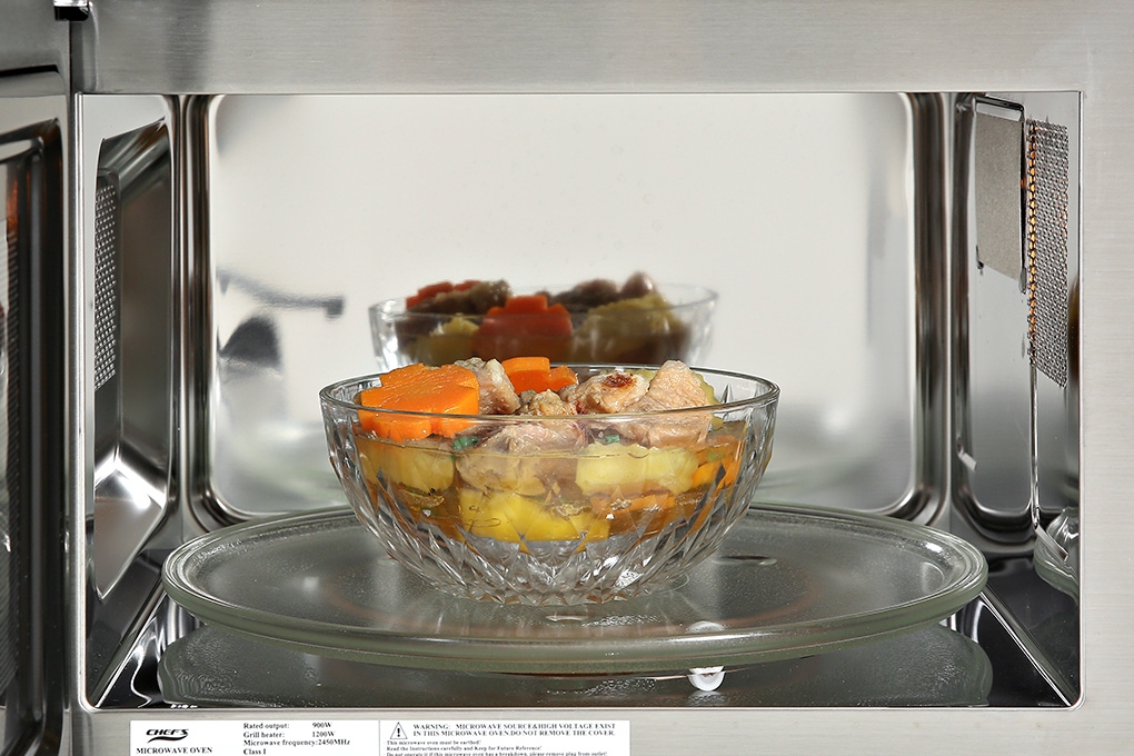 Lò vi sóng có nướng lắp âm Chef's 25 lít EH-MW801S Lò vi sóng có nướng lắp âm Chef's 25 lít EH-MW801S