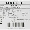 Máy hút mùi kính vát Hafele HH-WVG80D (539.81.194)