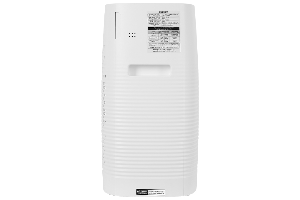 Máy lọc không khí Cuckoo CAC-C1220FW 33W Máy lọc không khí Cuckoo CAC-C1220FW 33W