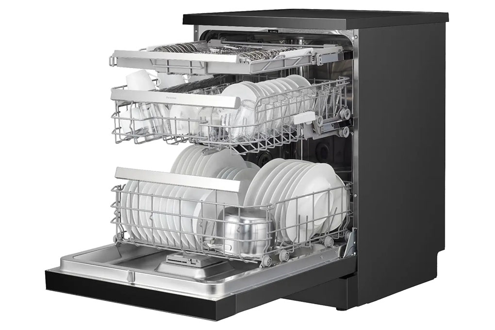 Máy rửa bát độc lập Panasonic 15 bộ NP FMK16XEVN Máy rửa bát độc lập Panasonic 15 bộ NP FMK16XEVN