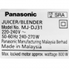 Máy xay ép đa năng Panasonic MJ-DJ31SRA