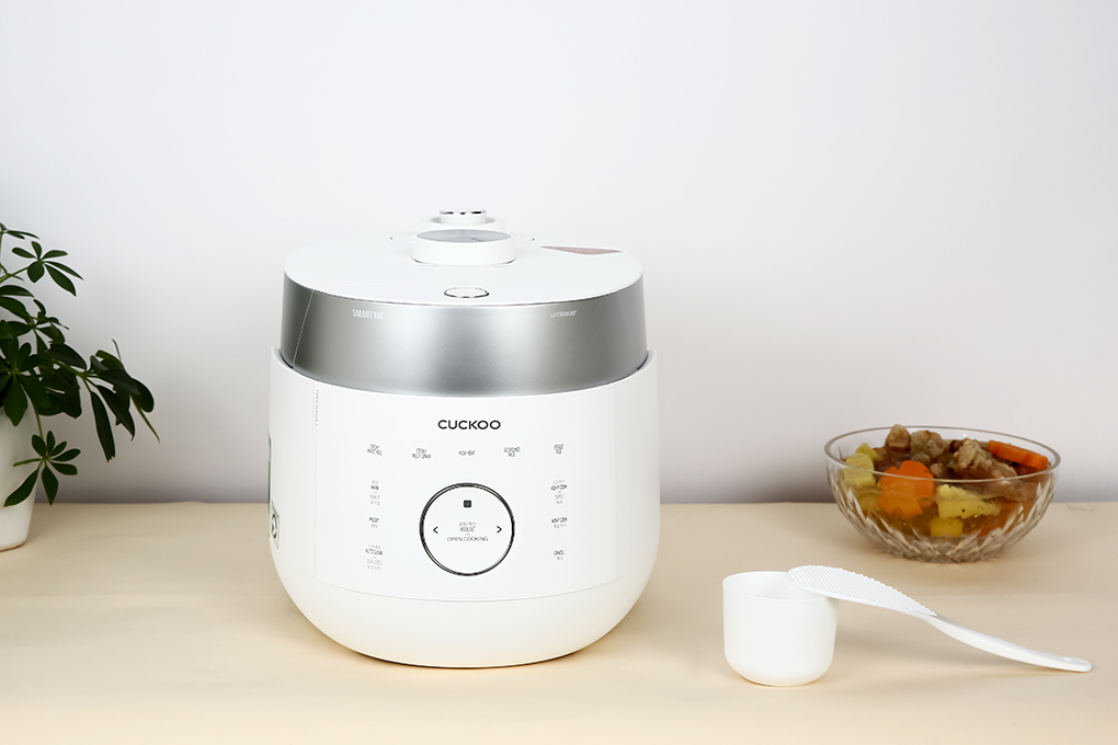 Nồi cơm áp suất cao tần Cuckoo 1.08 lít CRP-LHTR0609F/WHSIVNCV Nồi cơm áp suất cao tần Cuckoo 1.08 lít CRP-LHTR0609F/WHSIVNCV