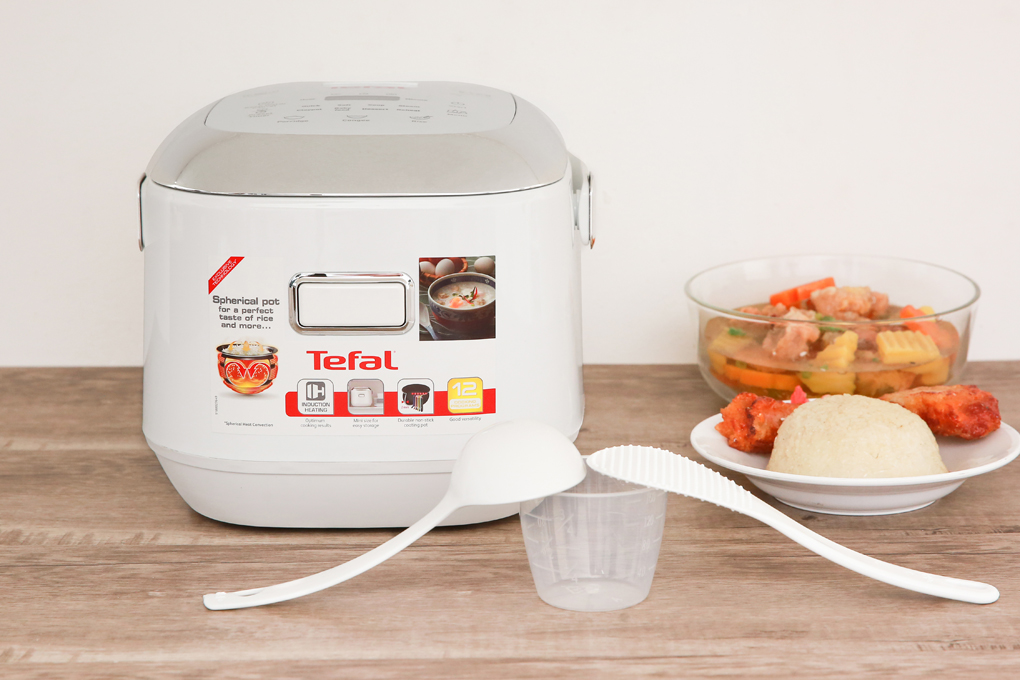 Nồi cơm điện cao tần Tefal 0.7 lít RK604165 Nồi cơm điện cao tần Tefal 0.7 lít RK604165