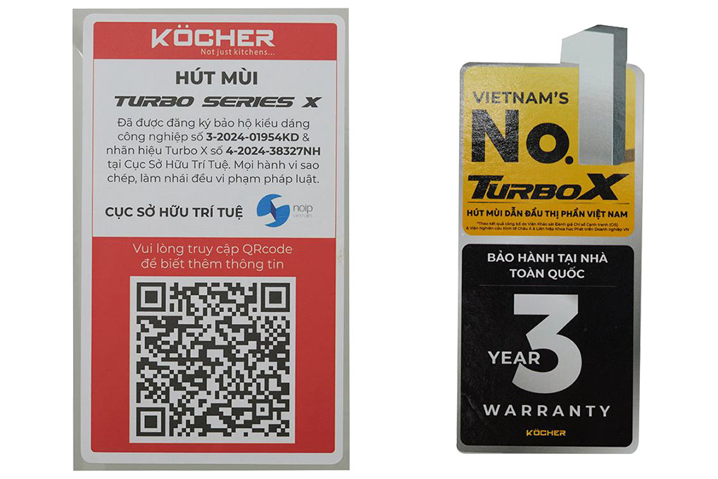 Máy hút mùi âm tủ Kocher TURBO X-350N Máy hút mùi âm tủ Kocher TURBO X-350N