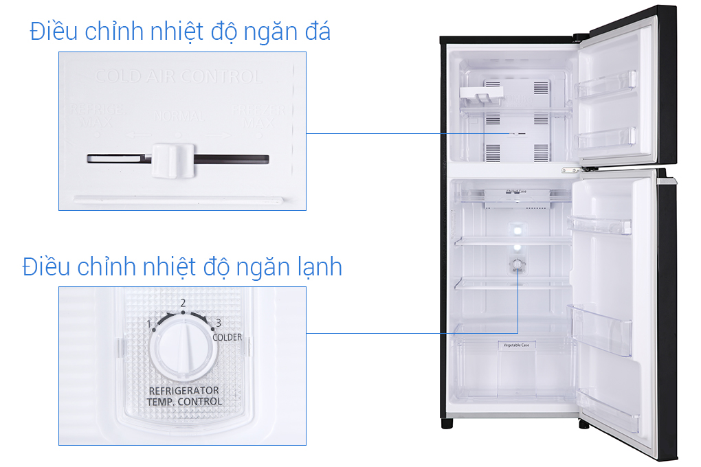 Tủ lạnh Panasonic Inverter 188 lít NR-BA229PKVN Tủ lạnh Panasonic Inverter 188 lít NR-BA229PKVN