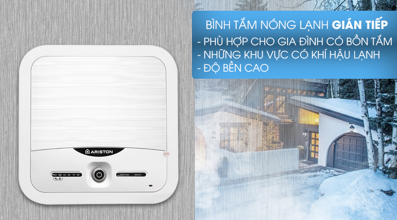 Dung tích 30 lít - Bình nóng lạnh Ariston 30 lít AN2 30 LUX 2.5 FE Dung tích 30 lít - Bình nóng lạnh Ariston 30 lít AN2 30 LUX 2.5 FE