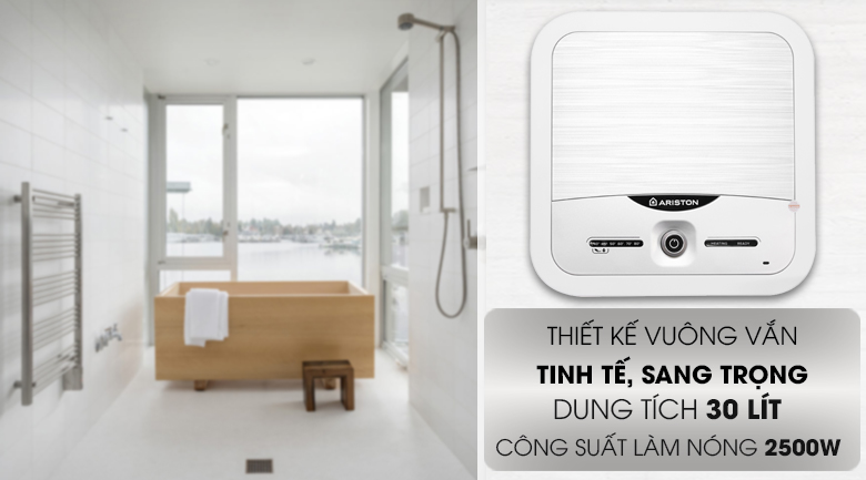Bình nóng lạnh Ariston 30 lít AN2 30 LUX 2.5 FE Bình nóng lạnh Ariston 30 lít AN2 30 LUX 2.5 FE