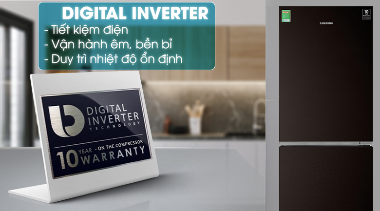 Tủ lạnh Samsung Inverter 280 lít RB27N4010BY/SV