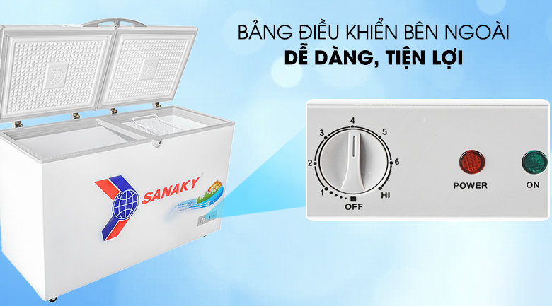Tủ đông Sanaky 305 lít VH-4099A1