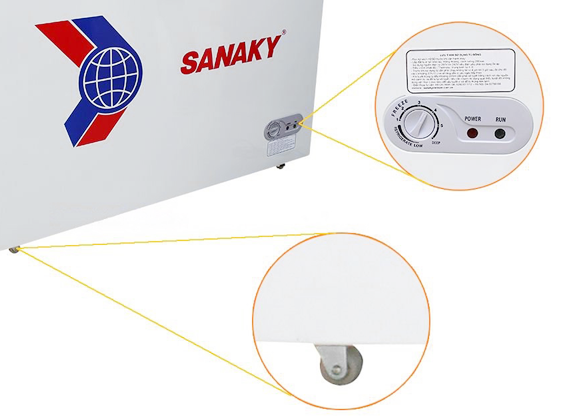 Tủ đông Sanaky Inverter 230 lít VH-2899W3 Tủ đông Sanaky Inverter 230 lít VH-2899W3