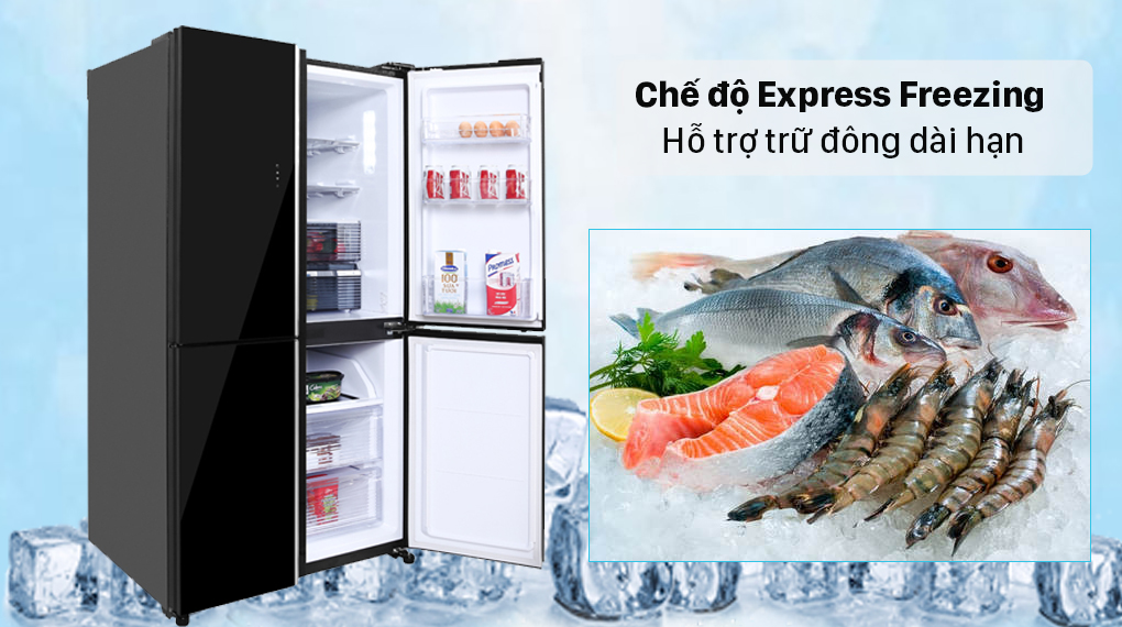 Tủ lạnh Sharp Inverter 525 lít SJ-FXP600VG-BK Tủ lạnh Sharp Inverter 525 lít SJ-FXP600VG-BK