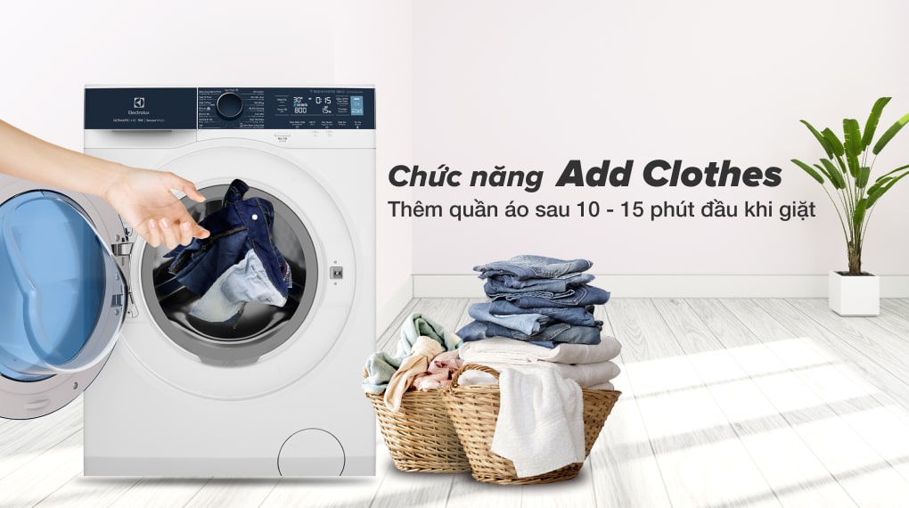 Máy giặt Electrolux Inverter 10 kg EWF1042Q7WB